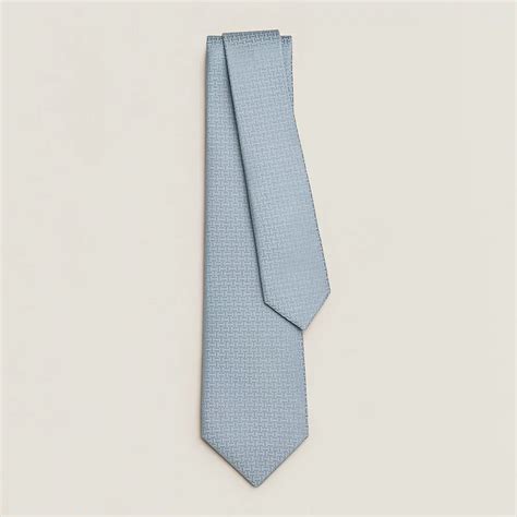 hermes tie light blue|Hermes upside down ties.